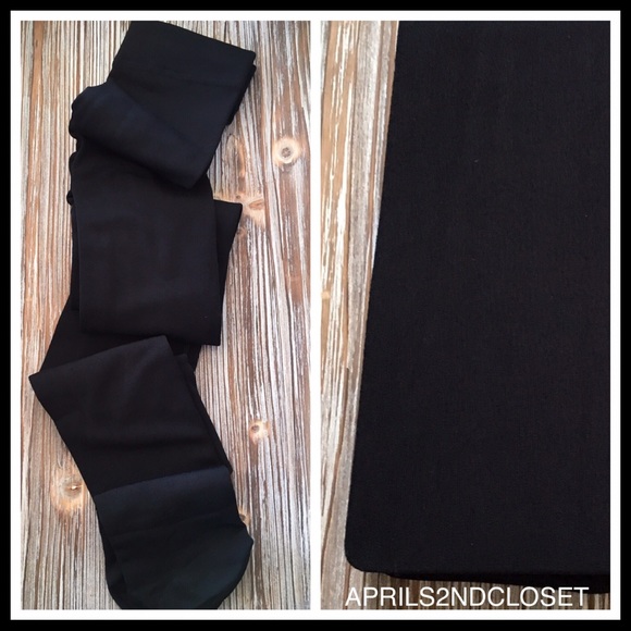 BLACK TIGHTS MICROFIBER OPAQUE A2C - Picture 2 of 7